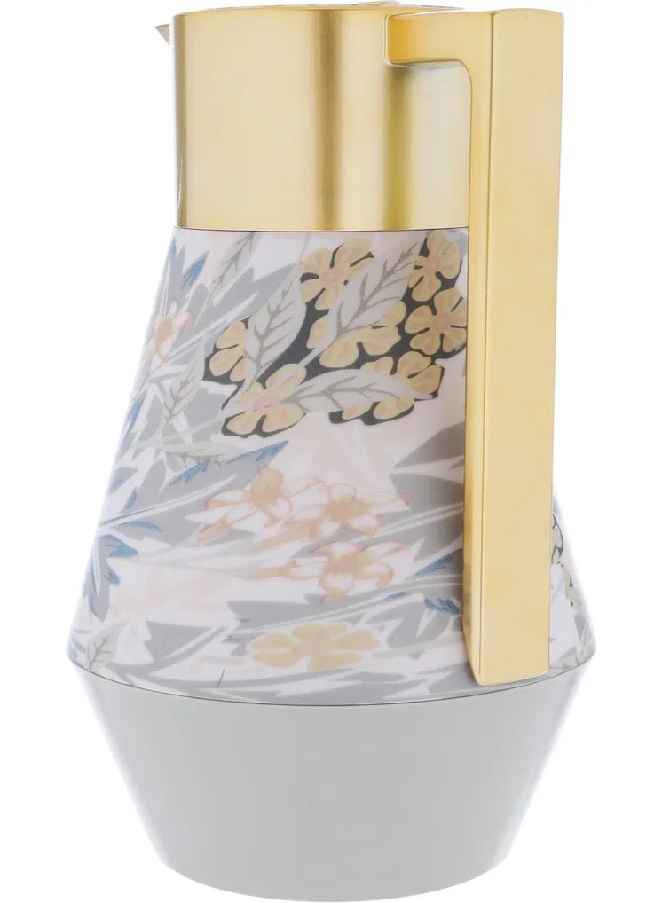 Lydia Golden Handle Thermal Glass Thermos 1 liter - Image 2